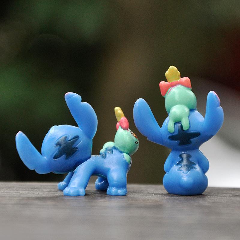 Anime Peripherals New Mini Hug Ajin Stitch Doll Star Baby Stitch Baby Trendy Toy Ornaments Car Decoration