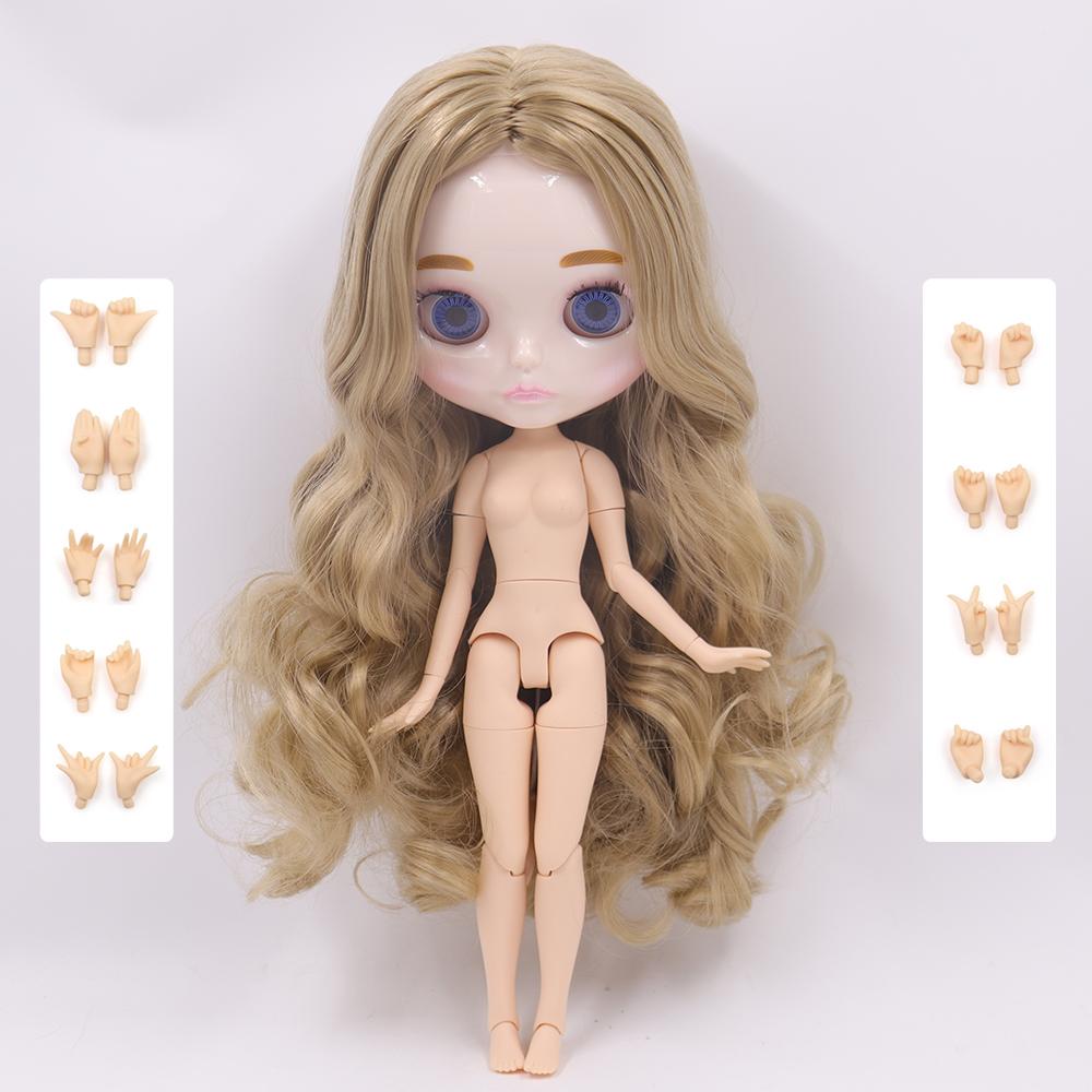 Bambola Blyth ICY DBS Corpo Articolato 1/6 30CM Giocattoli BJD Viso Naturale Lucido con Mani Extra AB Bambole Moda DIY regalo ragazza