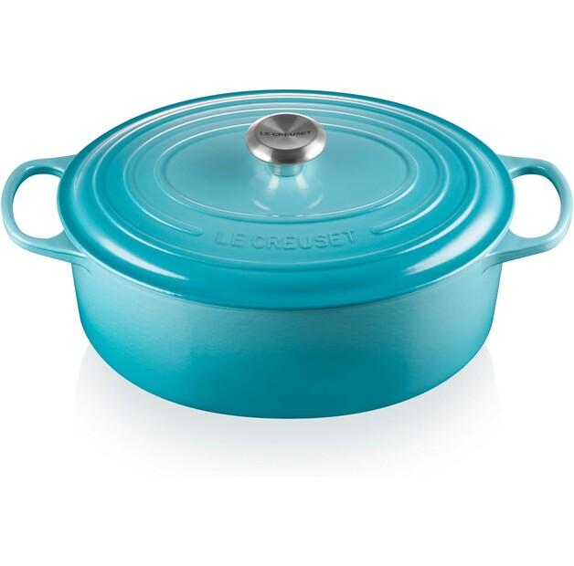 Жаровня Le Creuset Signature овальная 31 см Caribbean (21178311702430)