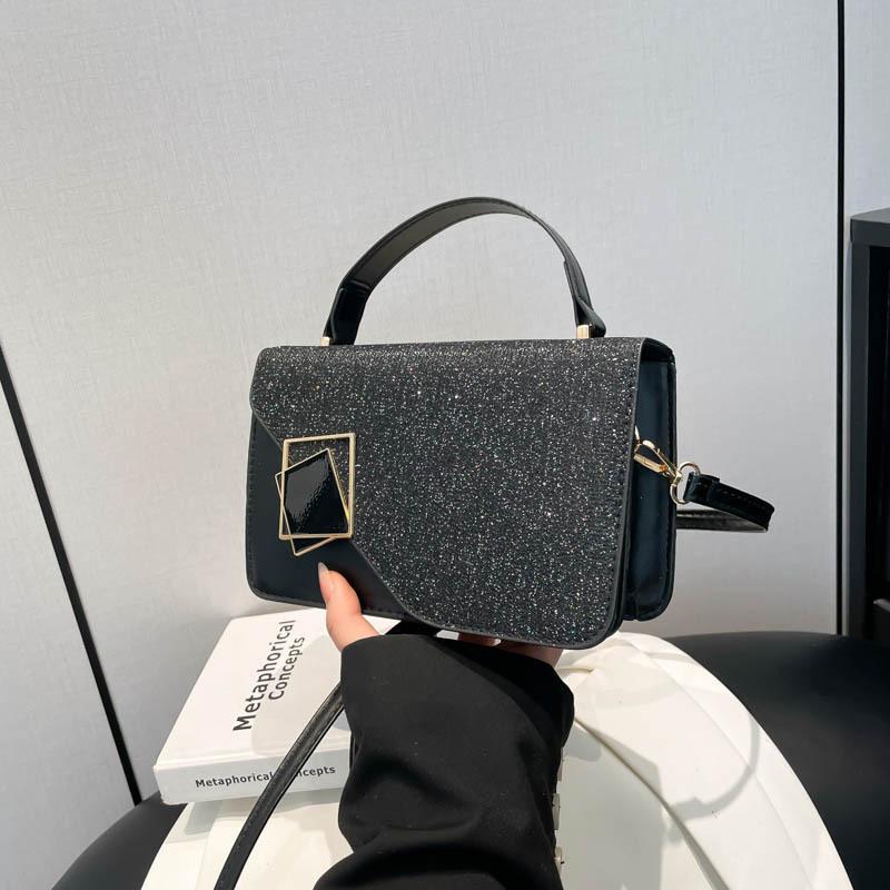 Fashion shoulder messenger bag, beautiful texture, textured bag 2025 new trendy women's bag, handbag, small square bag