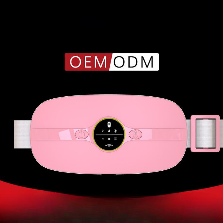 New Heart Warming Uterine Belt Massage Heating Vibration Waist Protector Wormwood Aunt Artifact Electric Heating Factory Direct 5