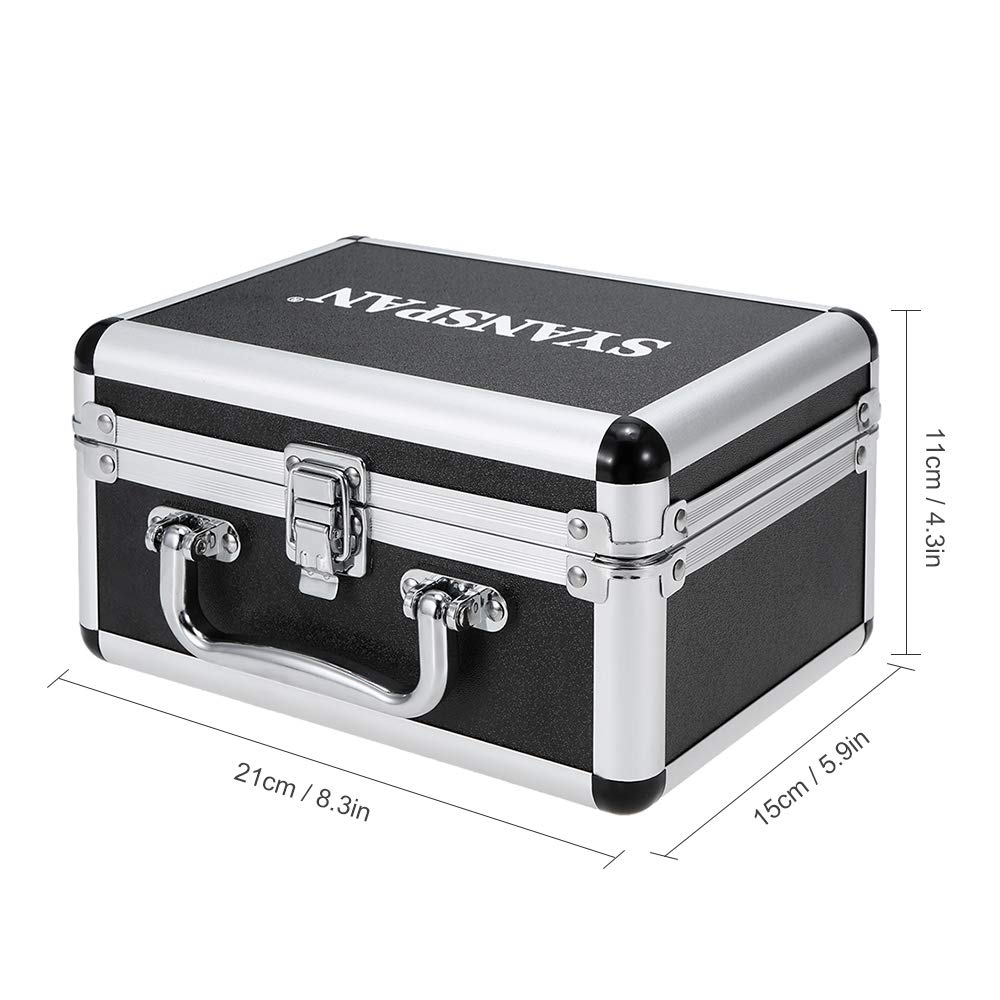 HEIYE Přenosná kamera pro lov na ledě s 1000 vodotěsným podvodním rybářským kamerovým setem s 24 LED a vyhledávačem ryb pro ledové jezero, loď 50m 7" monitor,