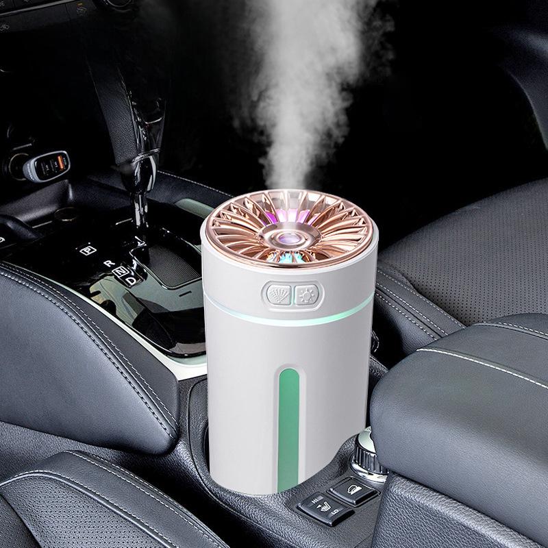 Humidificateur d'Aromathérapie avec Lumières Colorées pour Maison & Voiture