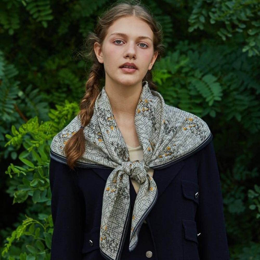 Ana Maison Silk Wool Scarf Pmsw 1431