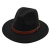 S New Retro British Top Hatsmall Belt Felt Hat Autumn And Winter European And American Jazz Hat Ins Style