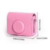 Stylish PU Leather Camera Bag for MiniEVO Camera Case Shoulder Bag with Soft AntiScratch Lining for Travel Photography