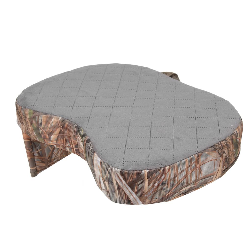 Portable Heating Cushion 3 Gears Soft Camouflage Outdoor Heated Seat Pad for Camping Fishing Concert Reed