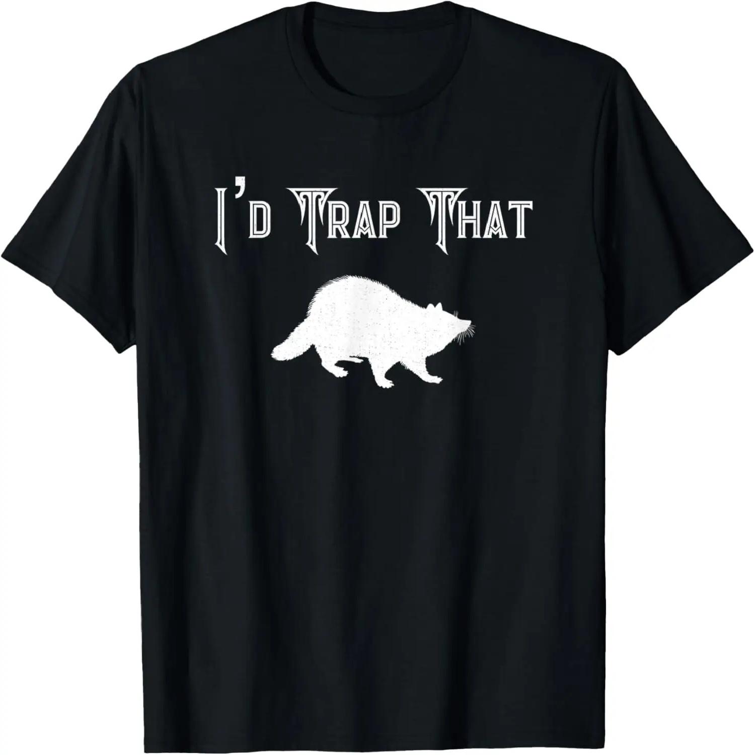 Raccoon Hunting Hunter Trapping Funny T Shirt - Season Gift S