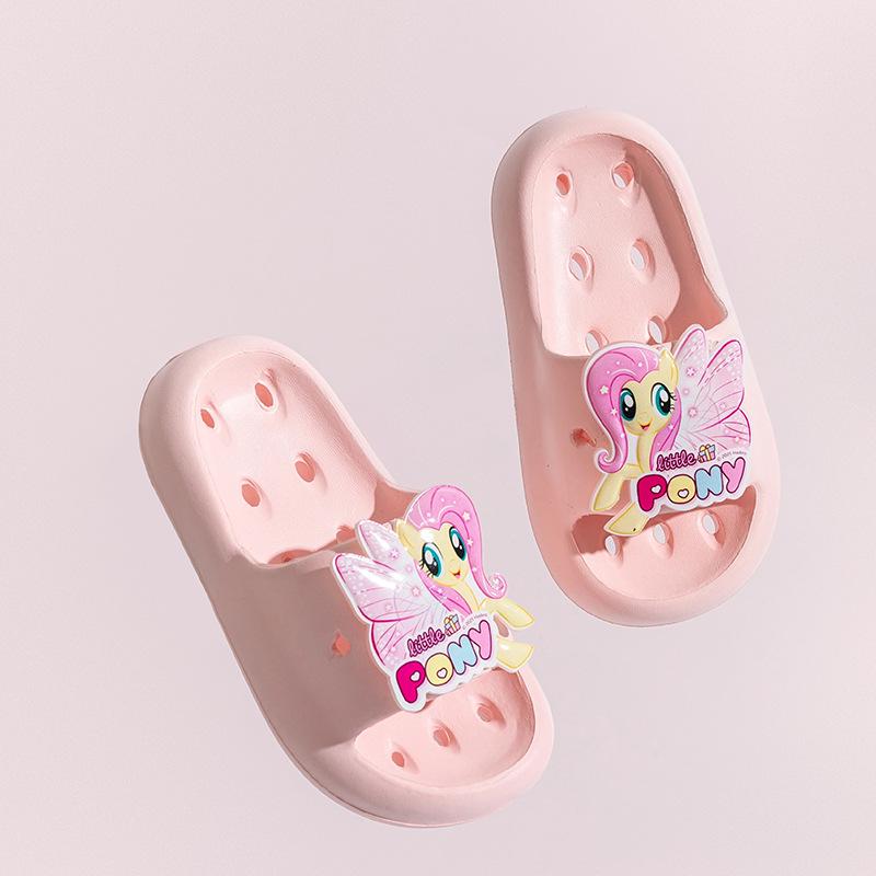 My Little Pony Girls' Summer Flip-Flops: Non-Slip, Outdoor & Bathroom Sandals