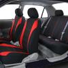 Universal All-Season Car Seat Covers & Cushions Set - 4-Piece Fully Enclosed Design