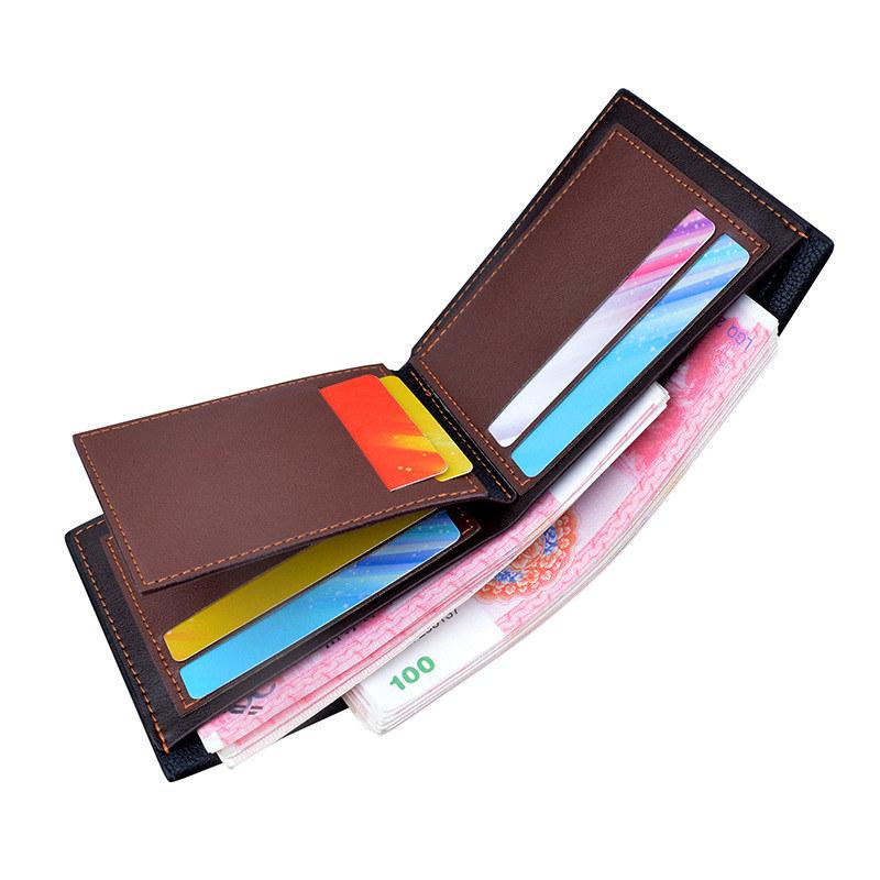 Мужской короткий кошелек — фото 5