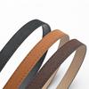 Pin Buckle Business Waist Belt Luxury Design Waistband Trendy Suede Leather Belt  For Women