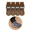 4pcs Novelty Holidays Warm Socks Puppies Stockings Festives Canine Footwear for Small Breeds And Cats