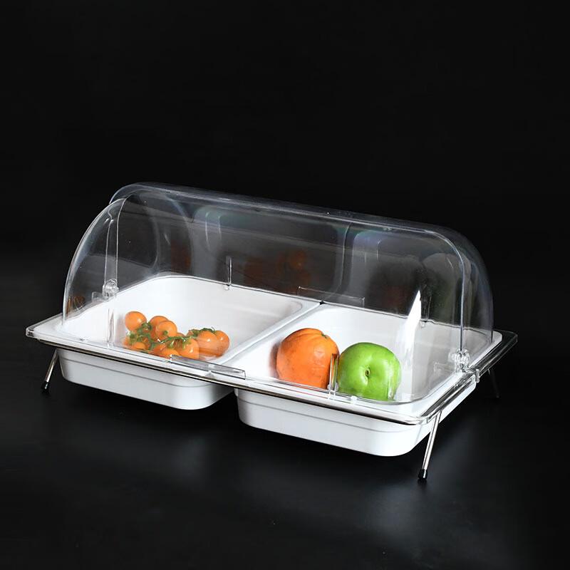 Di Rui En Buffet Cake Display Platter with Dust Cover