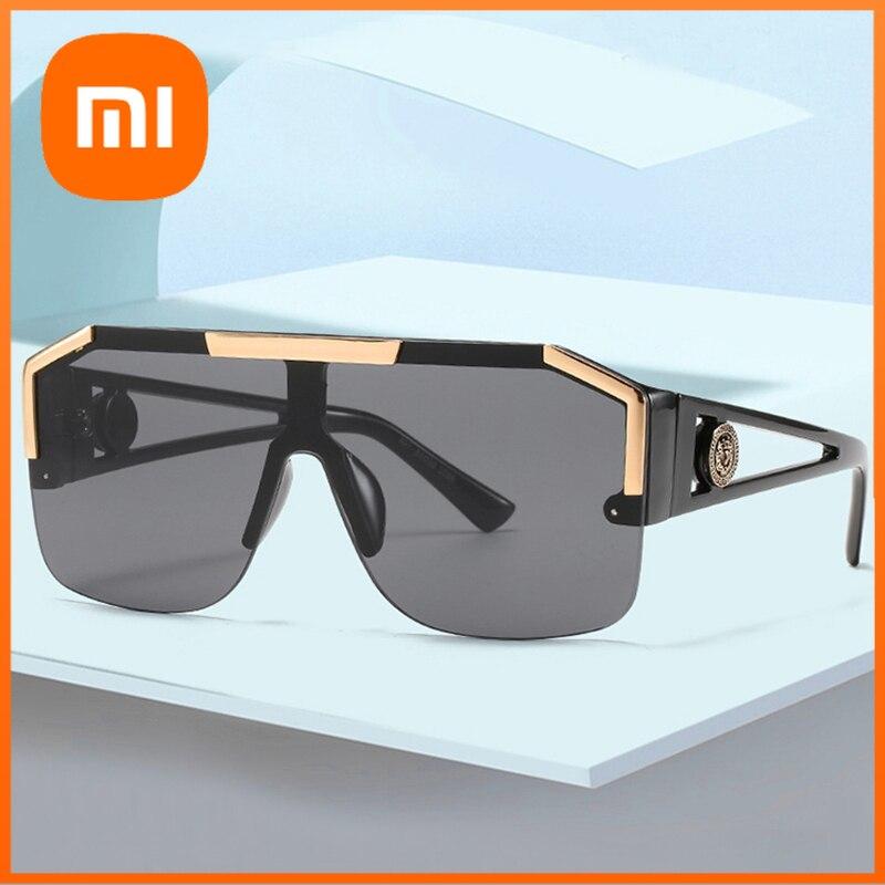 Xiaomi 1/2PCS Men And Women Oversized Square Fashion Sunglasses Sports Driving Glasses Gradient Colored Sunglasses Uv400 2023