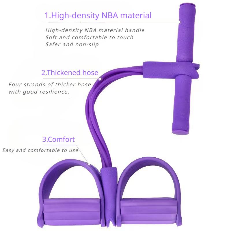 Latex Fitness Resistance Bands Pedal Pull Rally Sit-ups Good Elasticity Body Building Fitness Equipments Workout Equipments