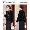 Sisui Nianhua Women's Simple Elegant Long-Sleeve Padded Jacket
