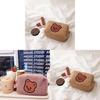 Teddy Plush Bear Makeup Bag With Large Capacity For Travel And Storage
