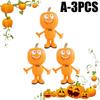 Decorative Knick-knacks Cartoon Pumpkin Man Statue Cute Figurine Resin Crafts for Halloween Decoration Evenements Kids Gift