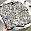 70cm×70cm Retro Paisley Imitation Silk Square Scarf - Versatile Decorative Neck Scarf Shawl
