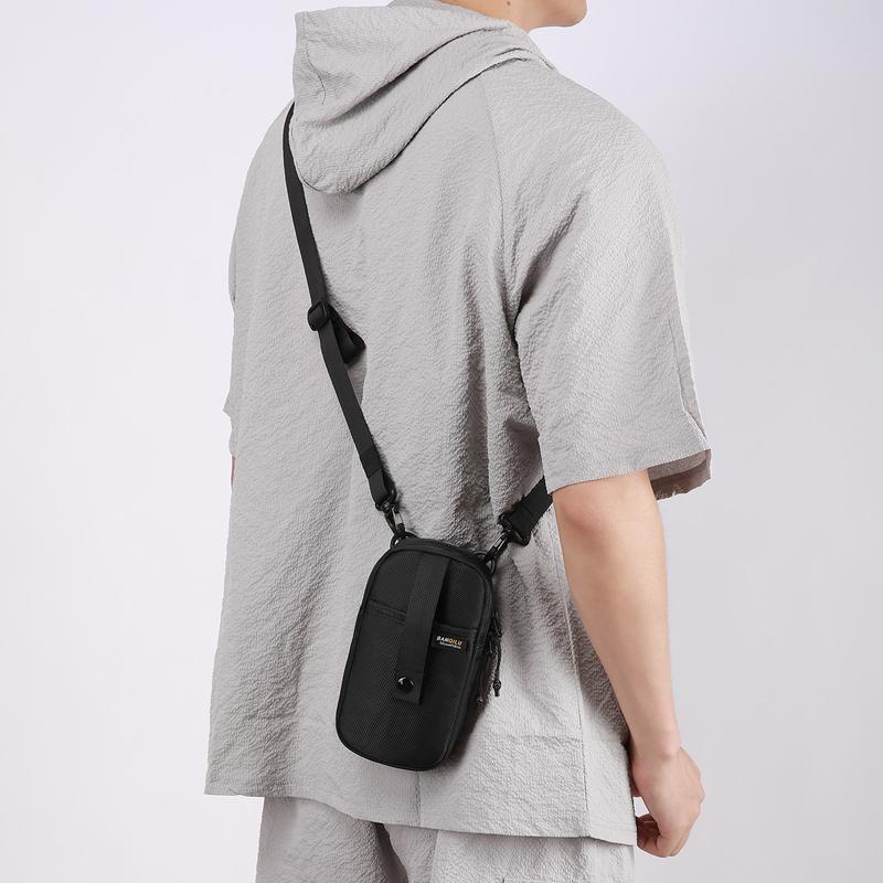 Herren Umhängetasche Outdoor Sporttasche Multifunktionale Leichte Handy-Tasche Schultertasche