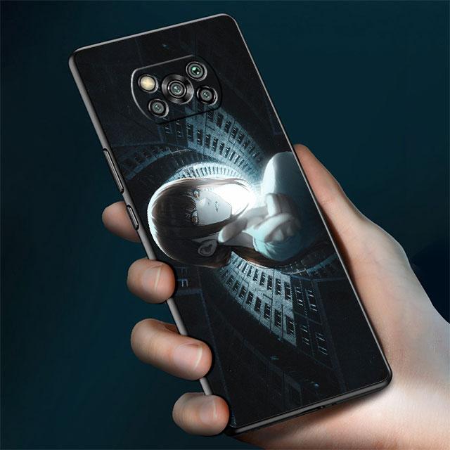 Husă Pentru Xiaomi Mi Poco X3 NFC X4 Pro F3 M3 C40 F4 GT M5 M4 F1 11 Lite 11T 10T 9T Husă de Telefon din Silicon Chainsaw Man Anime Makima