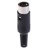Din Plug 13 Pin Male Inline Audio Adapter Connector for St Kenwood Icom