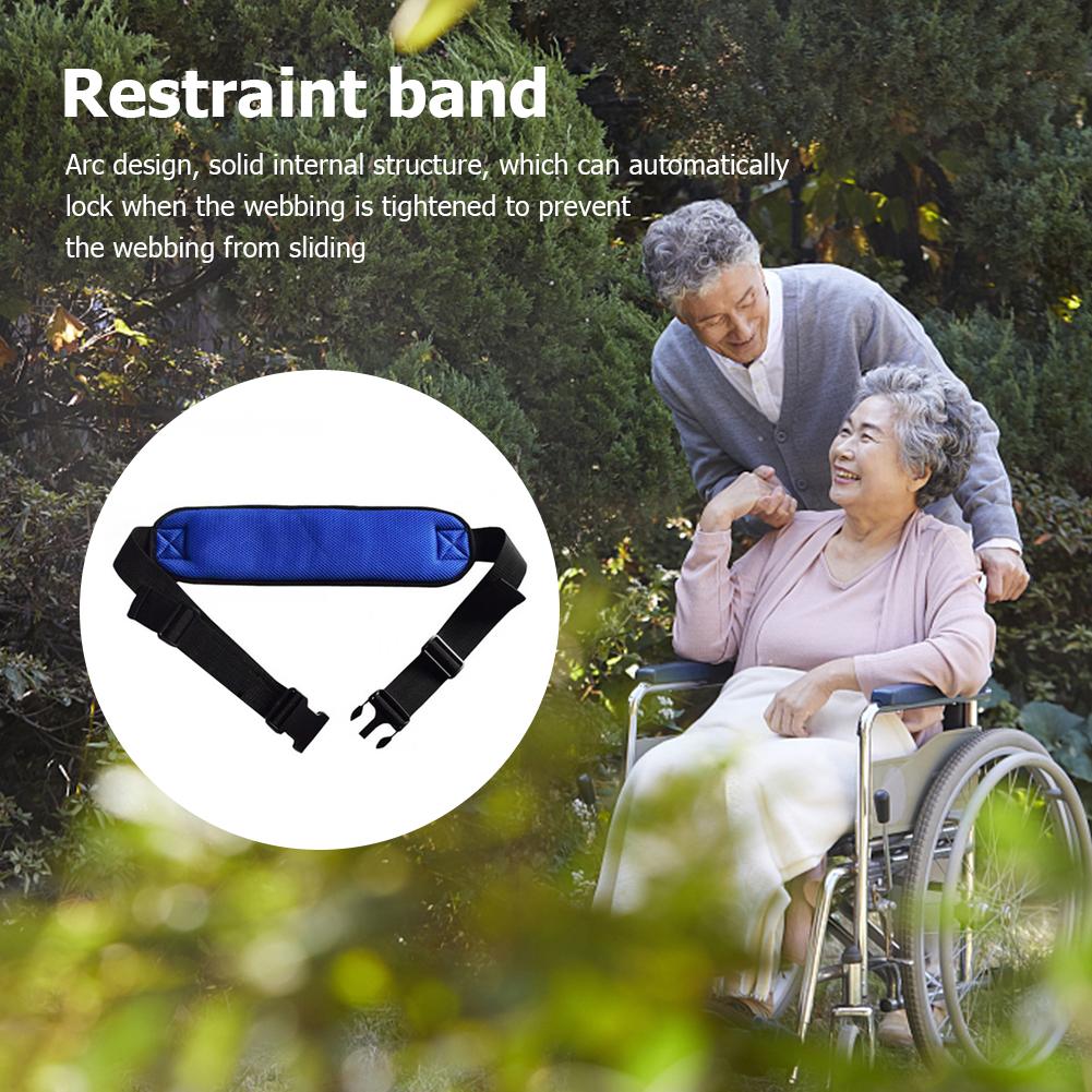 Wheelchair Safety Belt Breathable Shoulder Fixing Straps Patients Cares for Elderly Patients for Elderly and Disabled Patients