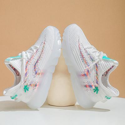 Spring New Women's Shoes Fashion Comfortable Breathable Casual Flying Weaving Ladies' Shoes Casual Hundred