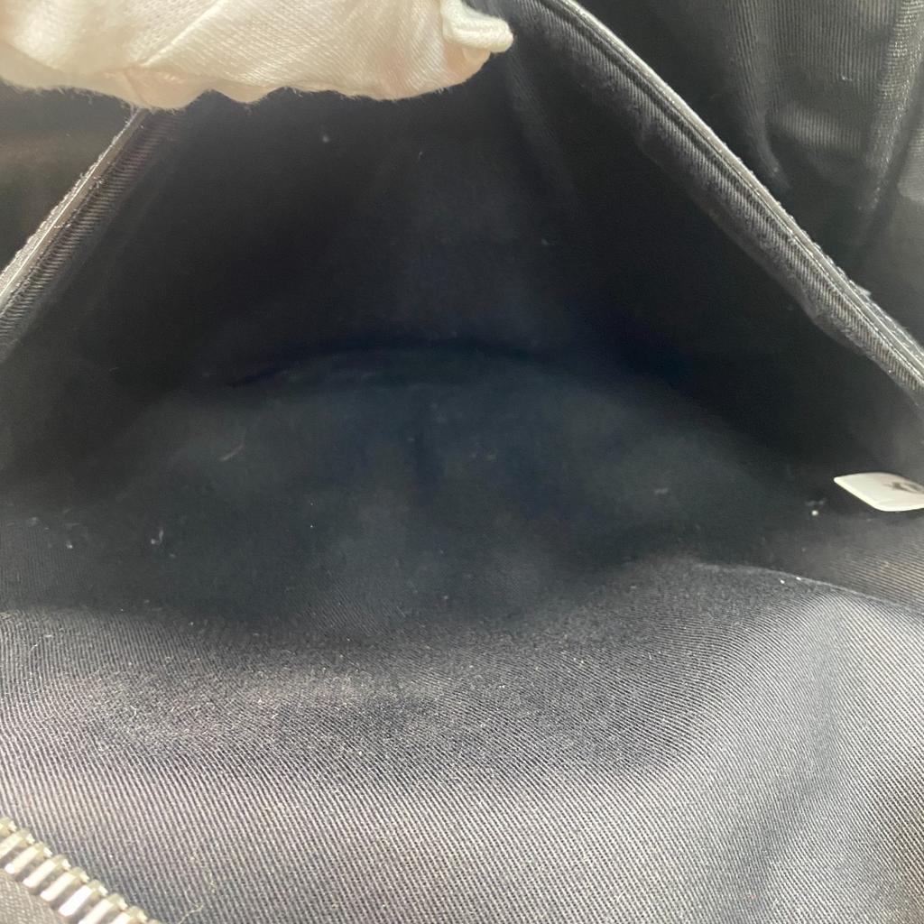 Used MCMBackpack Â· Daypack Black/white leather/Mouton Women