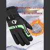 Winddichte Wasserdichte Winter-Fahrradhandschuhe mit Fleece-Futter für Damen & Herren