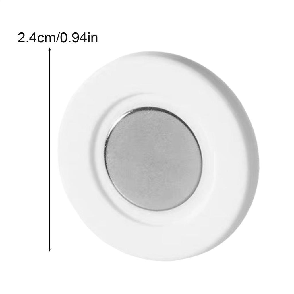 Magnet Remote Control Holder Magnetic Hooks Wall Mount Strong Invisible Holder Keys Fridge Sticker Storage Hooks Wall Mount