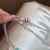 Acrylic Beaded Phone Lanyard Adjustable Mobile Phone Shoulder Strap  Fashion Accessory