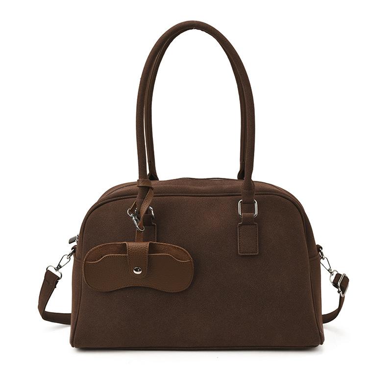 Large capacity bag women's 2025 new fashion high sense retro shoulder bag commuter versatile pillow bag big bag