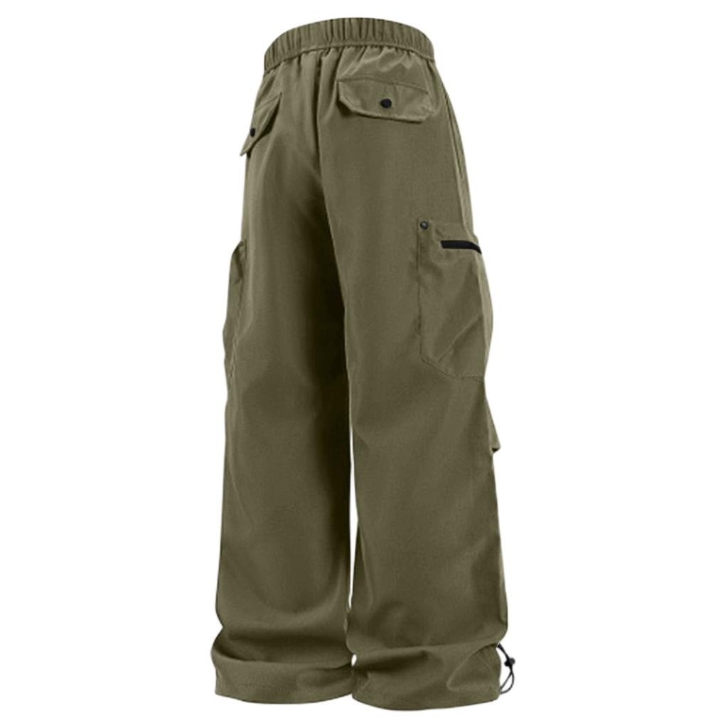 Men's Outdoor Sports Loose Big Pocket Workwear Trousers
