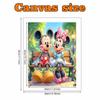 Disney Pearl Painting 5D Mickey Minnie Mouse Gemstone Art Diamond Painting Kit for Adults Beginners Gift Ideas Home Decor Wall Art Craft Supplies