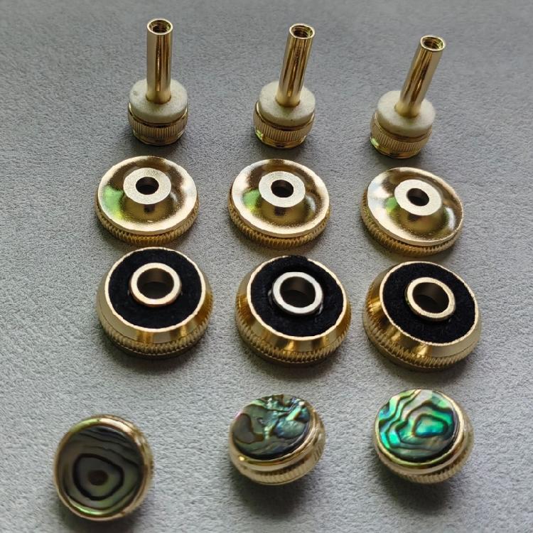 Trumpet Piston Cover Connecting Rod Key Button Valves Repair Rods Cornet Parts Trumpet Repairing Tool Enduring