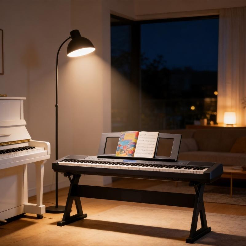 Universal Music Instrument Music Stand Sheet Holder Suitable for Keyboards Pianos for Rehearsals Practice and Reading
