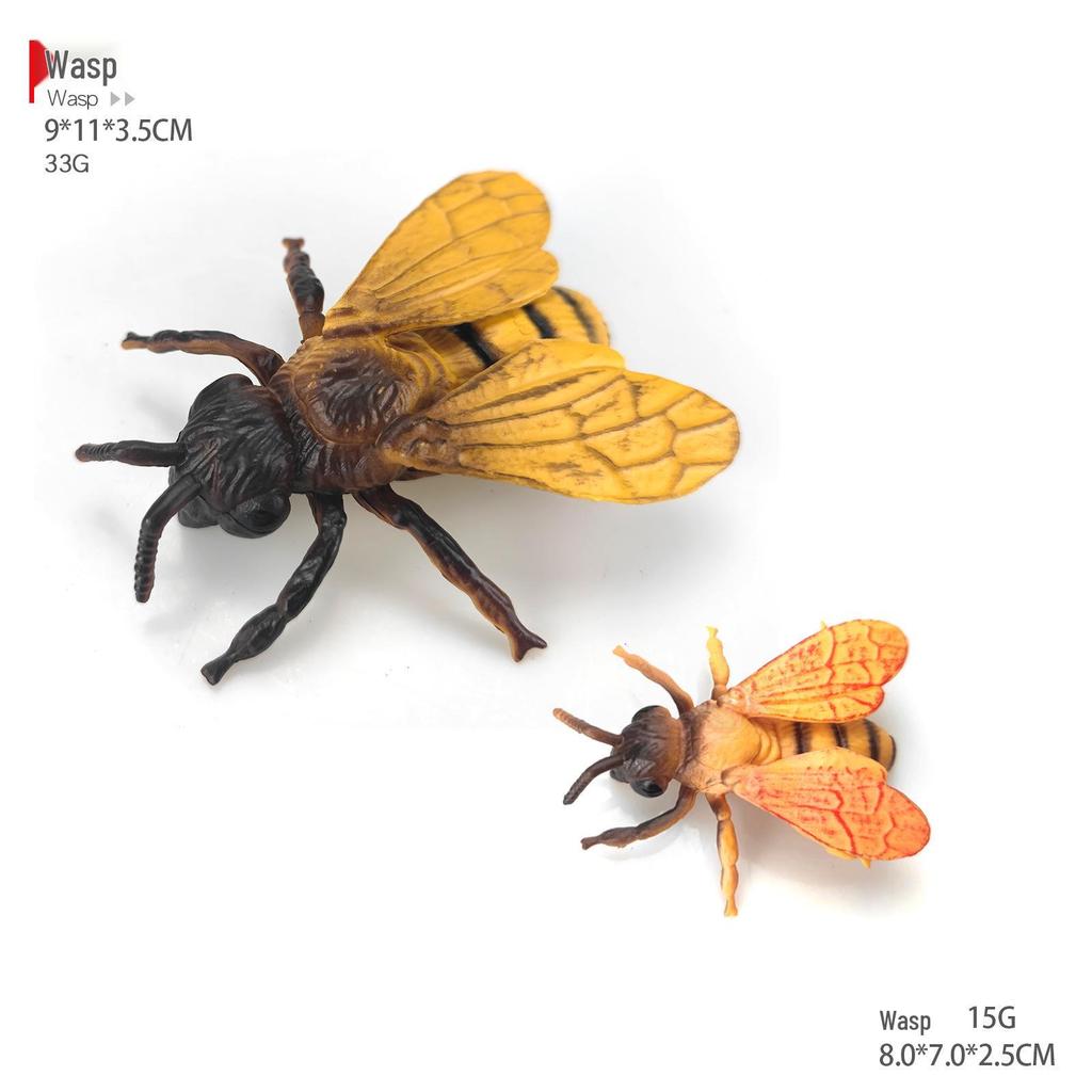 Children's Cognitive Teaching Toys: Insect Models - Butterfly, Ladybug, Rhinoceros Beetle, Bee, Grasshopper