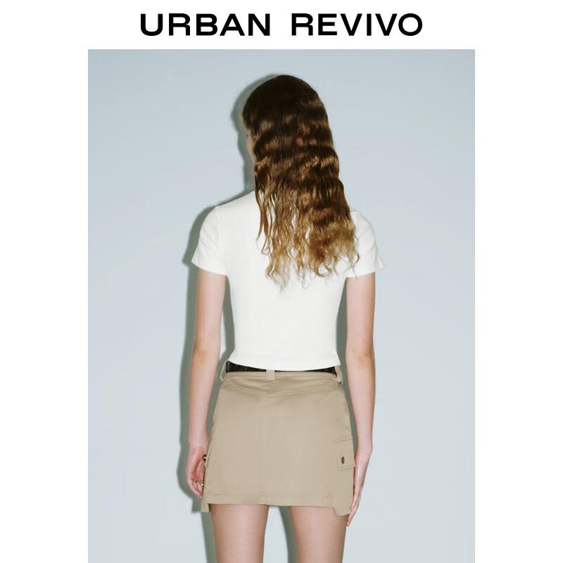 UR Women's Detachable Chain Short Sleeve T-shirt