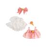15/17cm Cute Mini Labubu Doll's Clothes Outfit Kawaii Cardcaptor Sakura Style Labubu Idol Dolls Clothing Accessories Dress Up