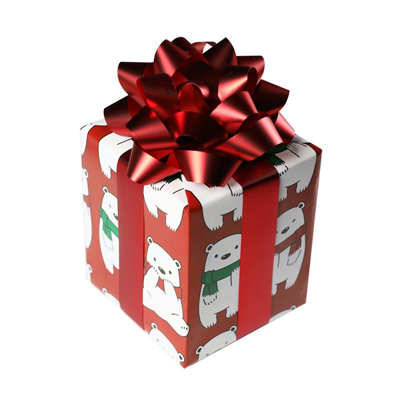 Handgemachtes Weihnachts-Cartoon-Geschenkpapier für Kindergeschenke und DIY-Dekorationen