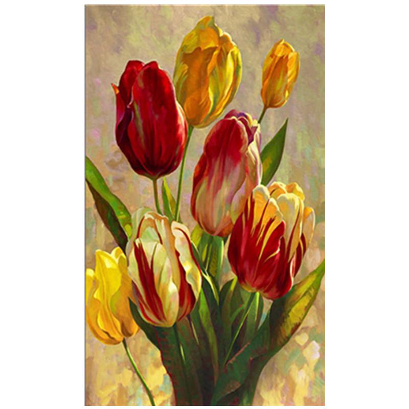 30X40CM 5D Diy Diamond Painting Various Flowers Embroidery Cross Stitch Home Decor Handmade Gift