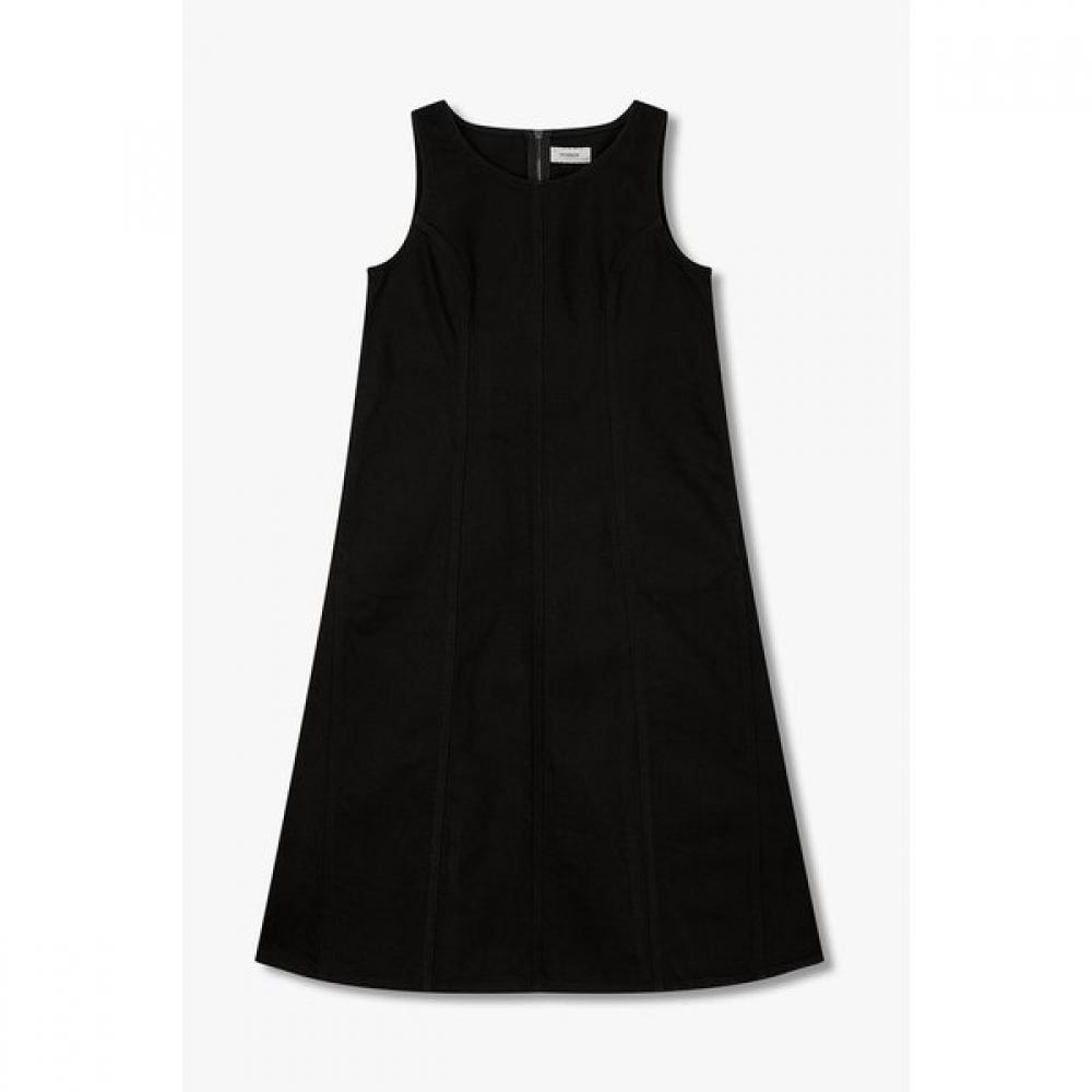 Studio Tomboy Denim Slim Sleeveless Dress 9106241203ar 