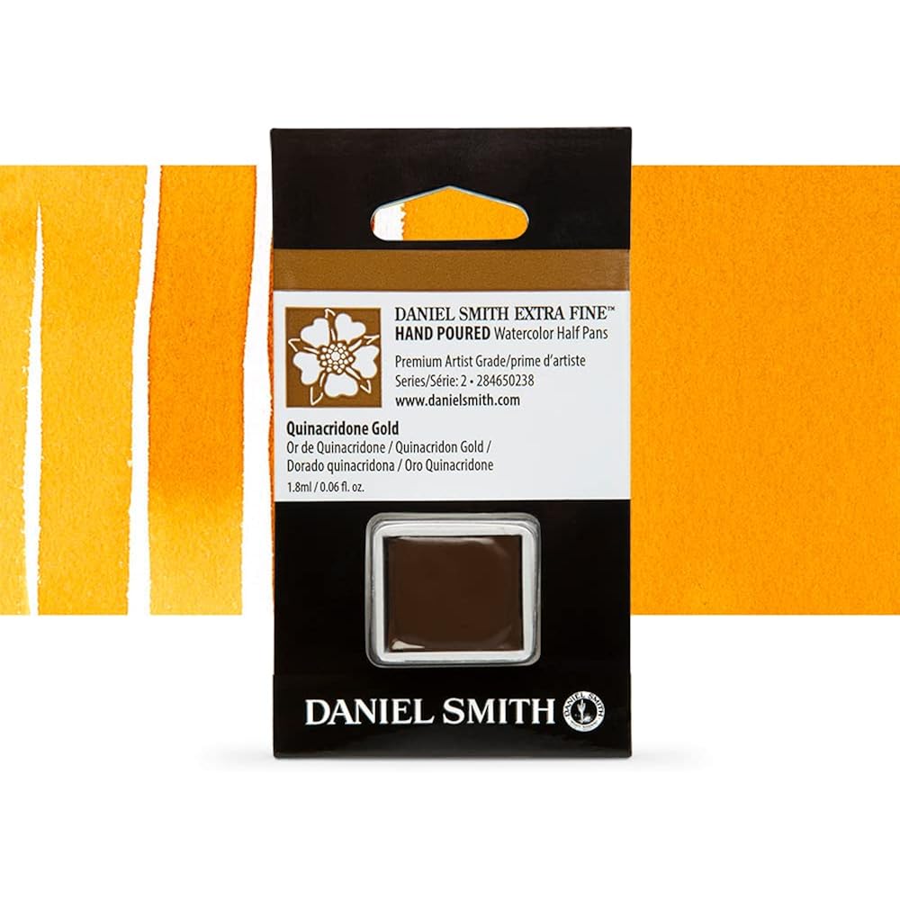 Дэниел Смит, акварель Дэниел Смит, полукювета (Хинакридоновый золотой) 284650238