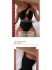 Damen Ein-Schulter Cutout Badeanzug: Europäische & Amerikanische High-End-Mode