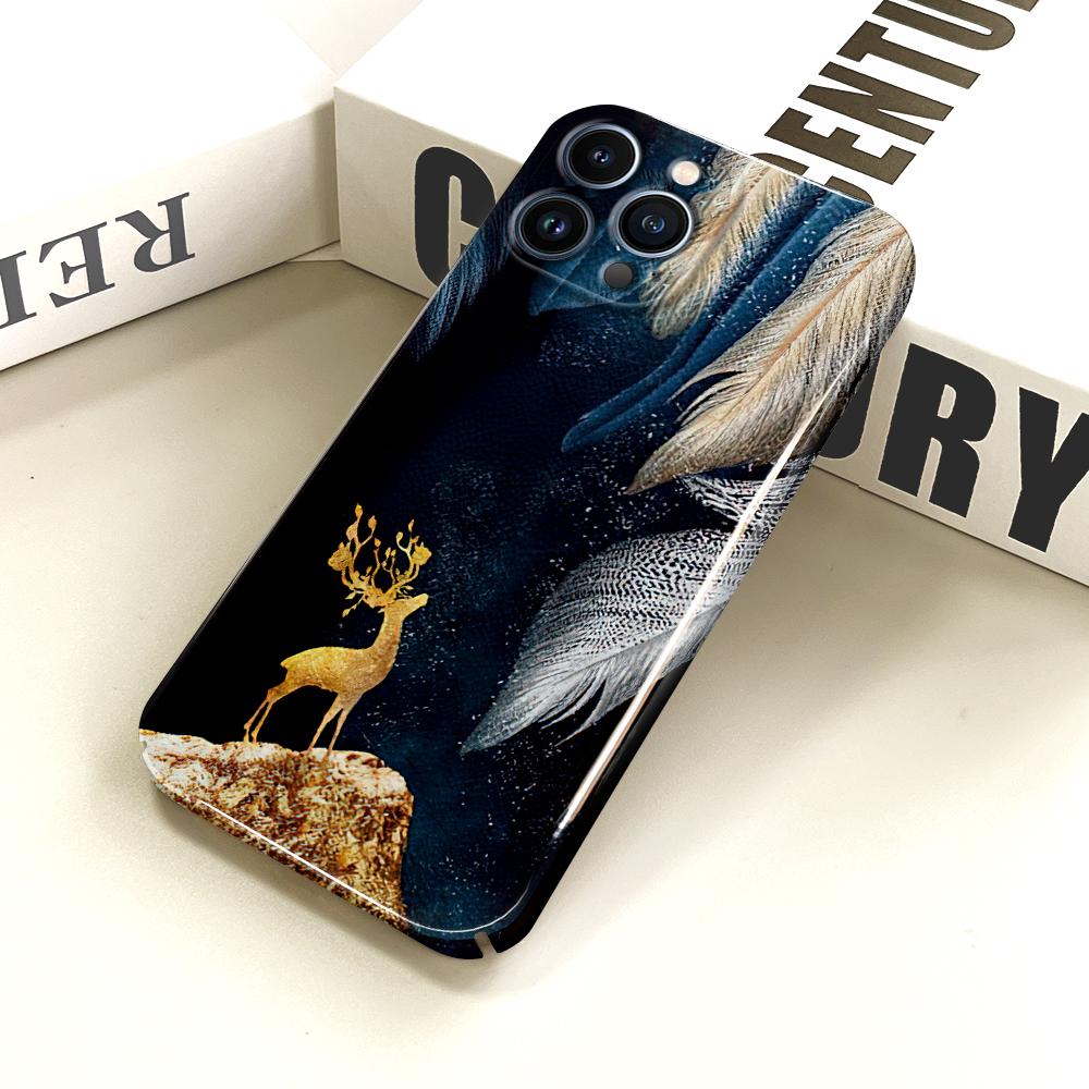 All-inclusive Film Phone Case Cartoon Fashion Design Hard Shell Full Cover Camera Protection Case for iPhone Samsung Xiaomi Poco Redmi Huawei Honor