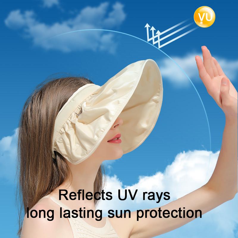 Sunscreen sun hat black