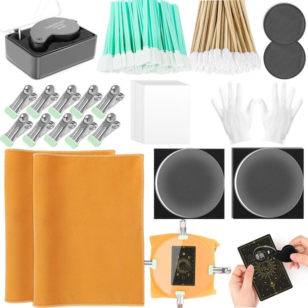 221pcs Accessory Kit Card Flattening Kit Precision Support Card Care Tool  TCG Collectors