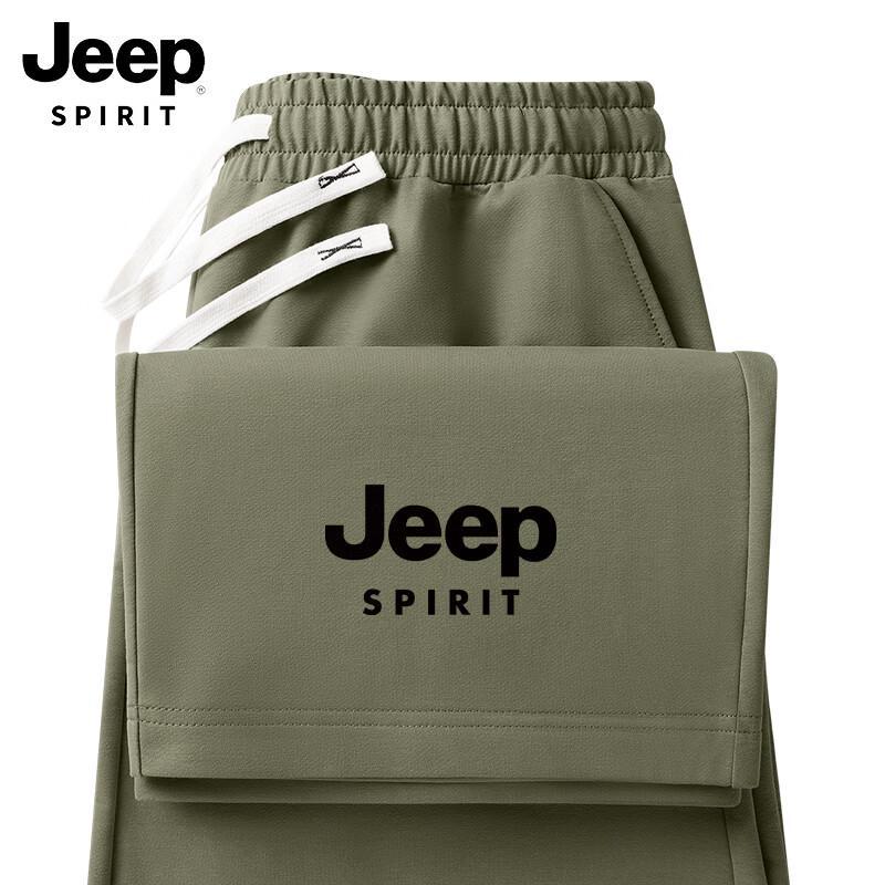 JEEP SPIRIT Men s American Style Heavyweight Straight-Leg Casual Pants XL